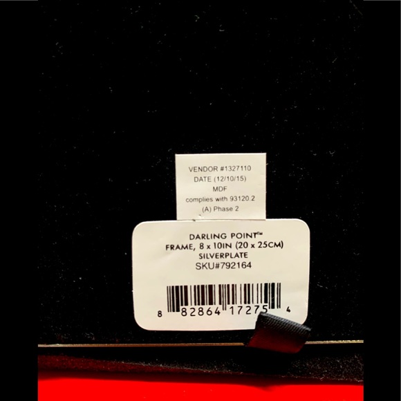 Kate Spade Darling Point collection 8x10 MR & MRS Frame - Picture 4 of 8